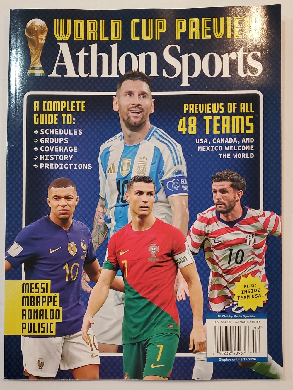 World Cup Review Athlon Sports Magazine July 2026
